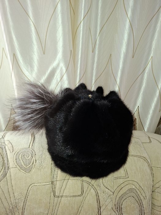 Норковая шапка.  Новая.