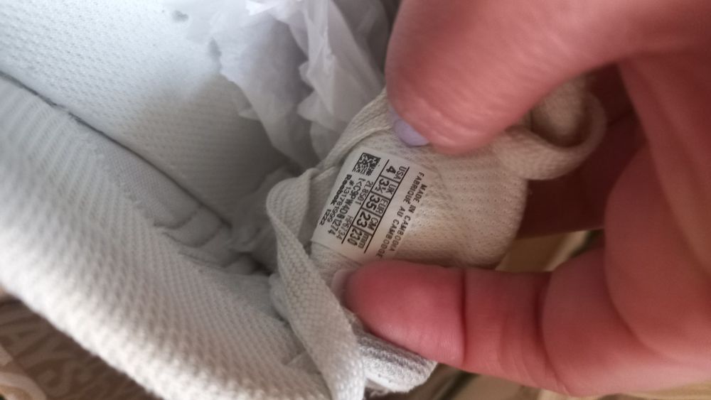 Детски кожени маратонки Reebok .