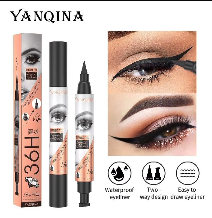 Подводка для глаз со штампом для идеальных стрелочек