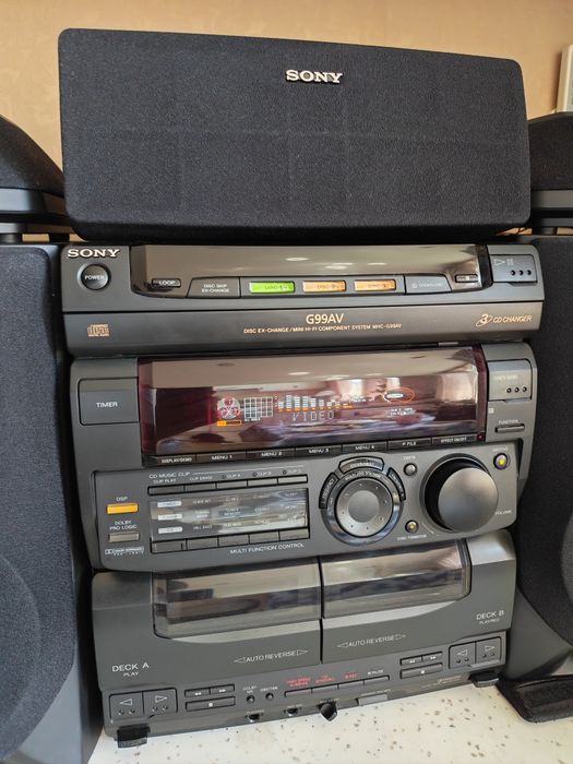 Продаётся легендарный музыкальный центр SONY MHC-G99AV (Made in Japan)