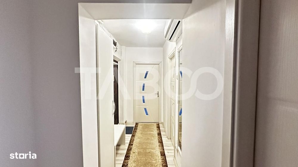 Apartament mobilat utilat 2 camere debara si balcon Mihai Viteazul