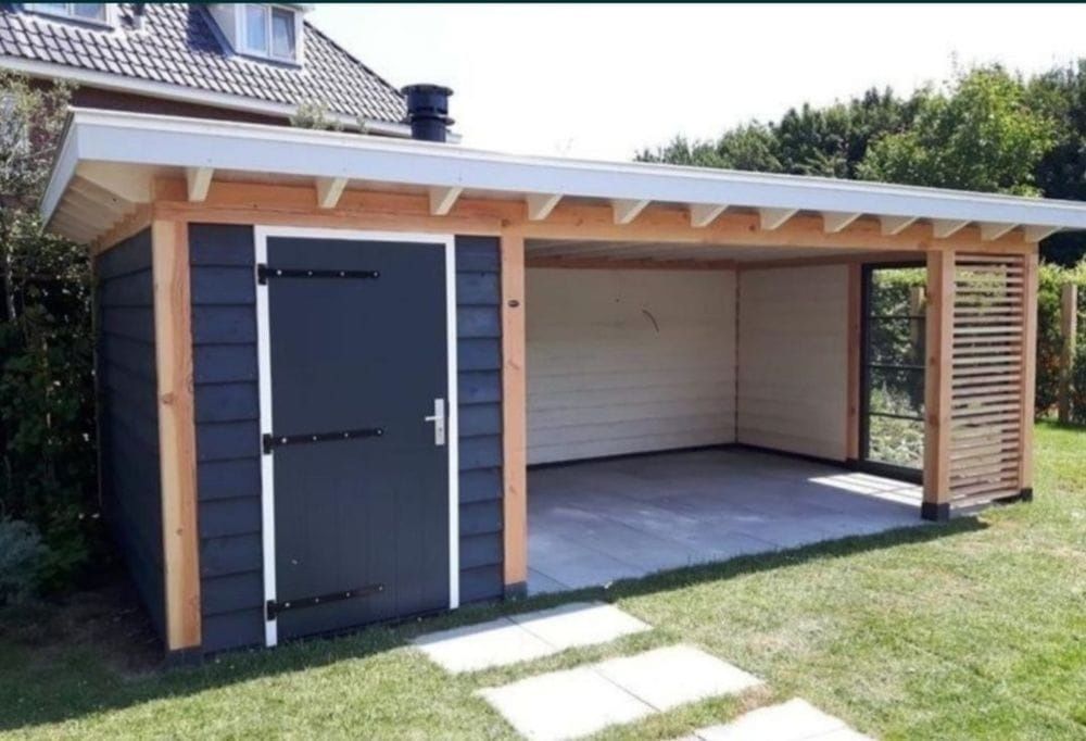 Executam  căsuțe  de gradina