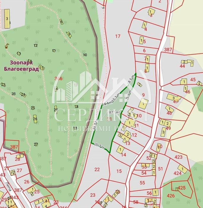 Парцел в Благоевград