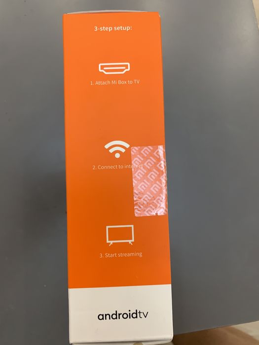 Mi box s 4k tv box новый
