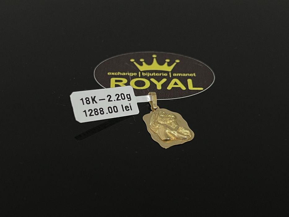 Bijuteria Royal CB : Pandant mama copil aur 18K 750  2,20 gr
