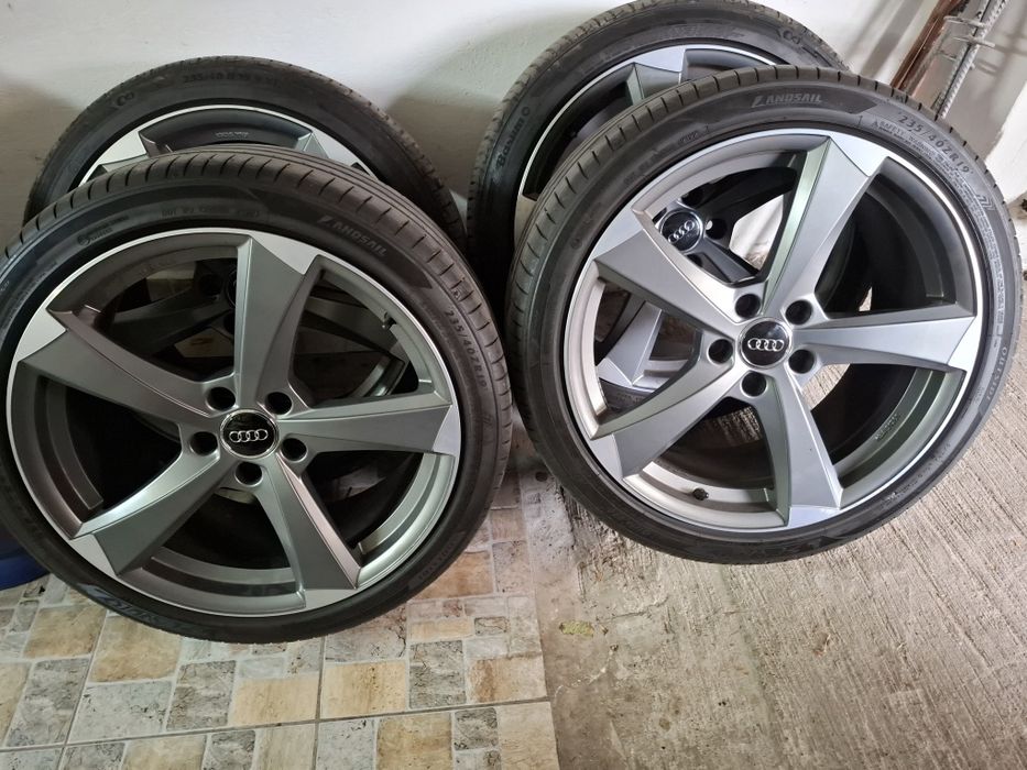 Jante Audi Ican Antracit GPM italy+anvelope pe 19
