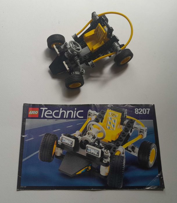 Vintage Lego Technic Dune Duster 8207 Nitro GTX Bike 8210 1995
