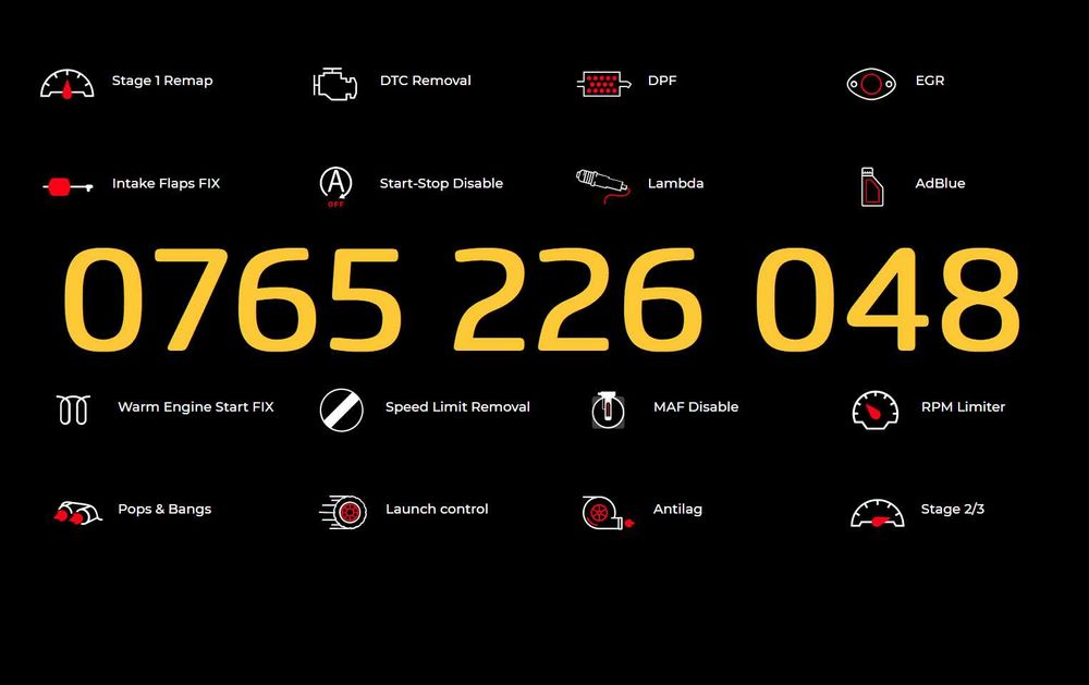 Resoftari auto chiptuning reparatii dpf egr adblue