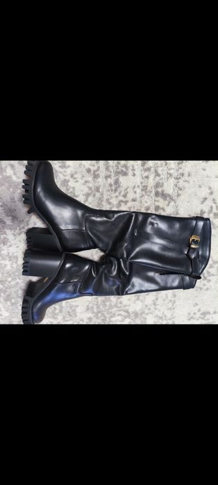 Продам ботфорты черные