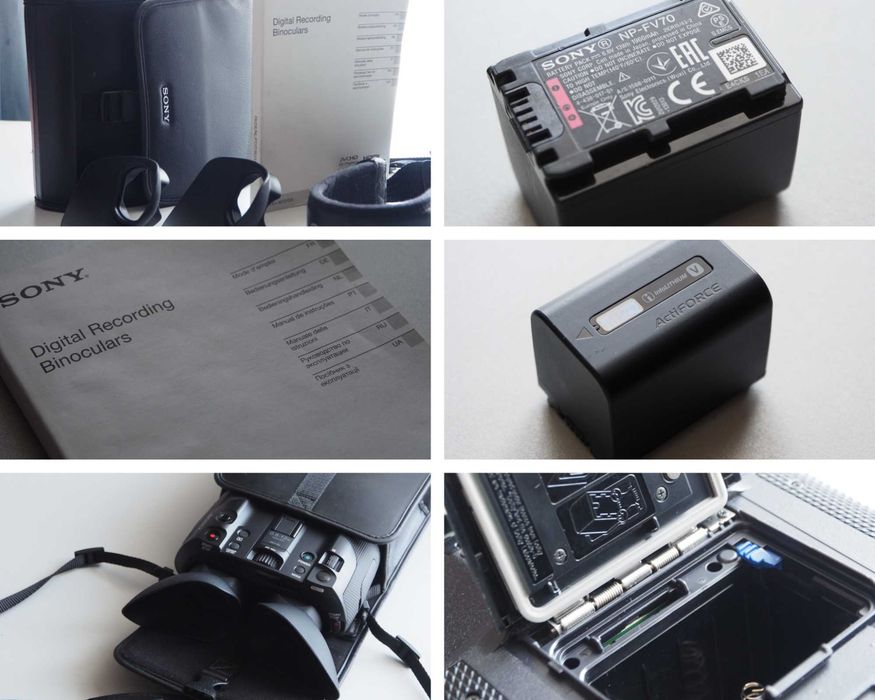 Цифровой бинокль SONY DEV-50V с GPS с видеозаписью
