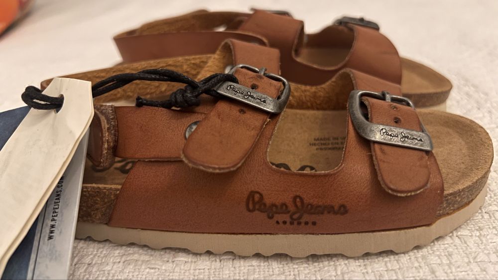 Sandale baieti Pepe Jeans din piele marimea  29