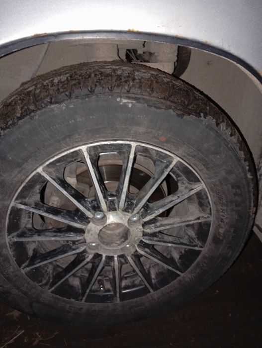 Титановые диски с резиной