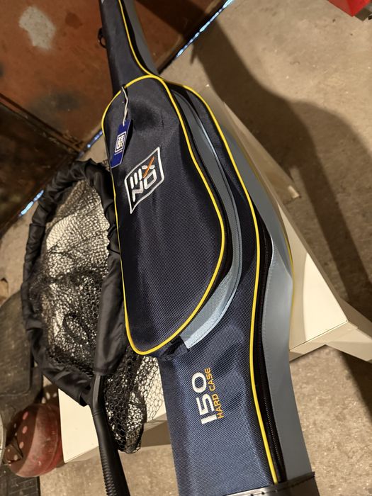 Спининг комплек пръчка макара калъф кеп