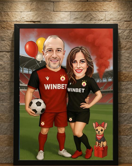 Карикатури с включена рамка промо цени