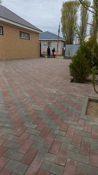 Укладка брусчатка