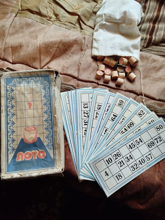 Игра лото раритет СССР