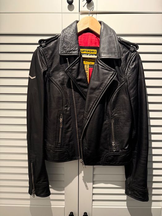 Superdry Дамско кожено яке