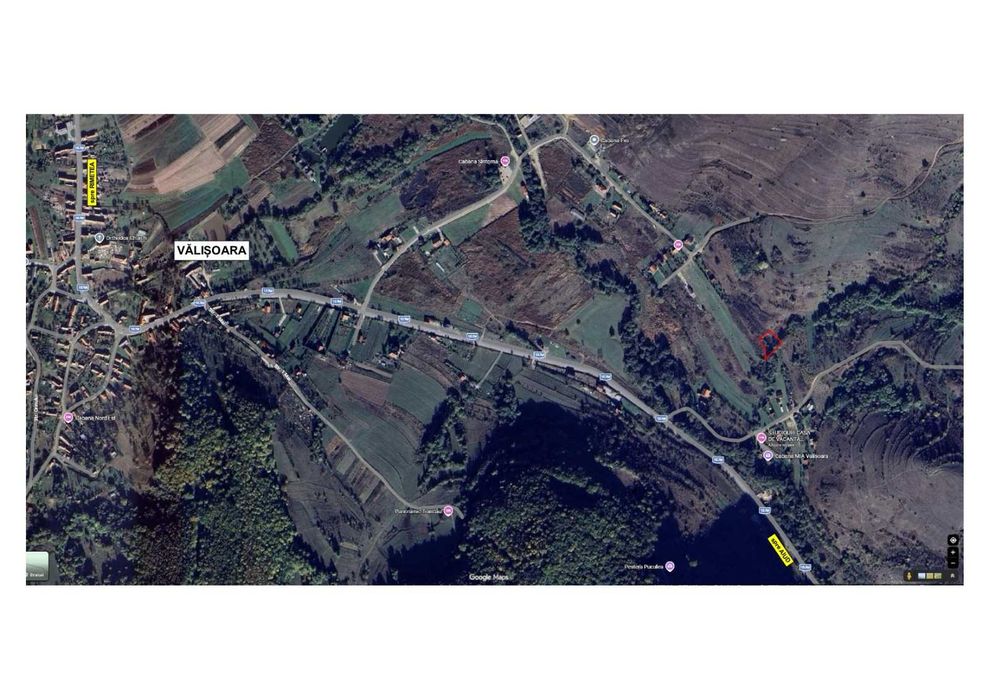 Teren intravilan, 590 mp, Vălișoara, Livezile, jud. Alba