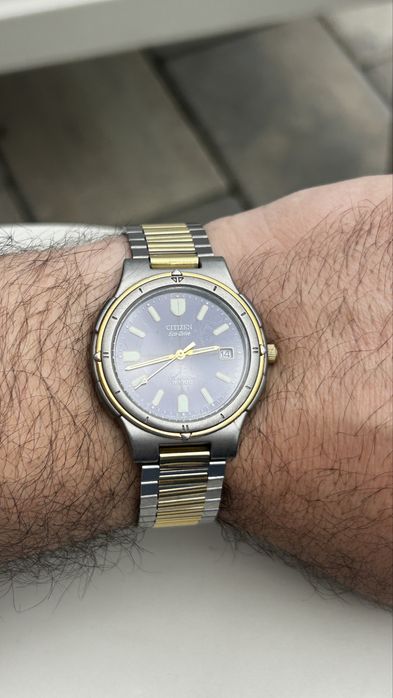 Ceas citizen eco drive titanium 100 wr