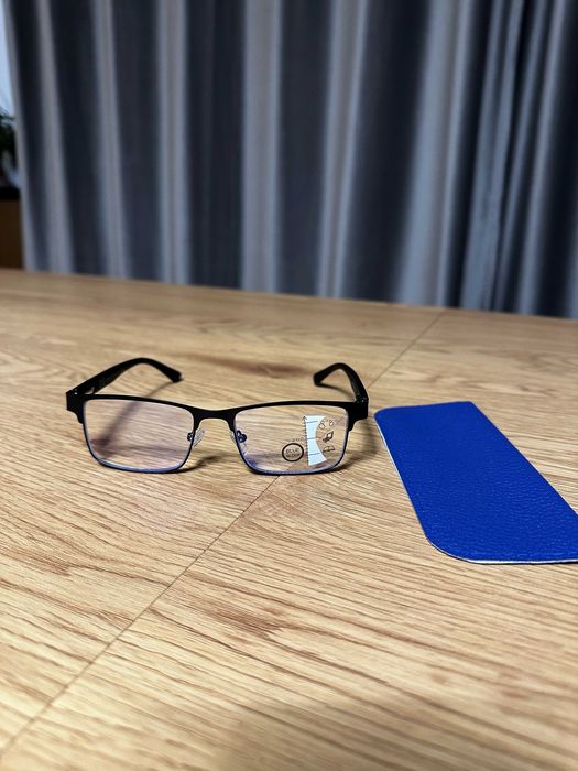 Ochelari Citit Progresivi Missfive +2.00 Nou, Anti Lumina Albastra - Negrii
