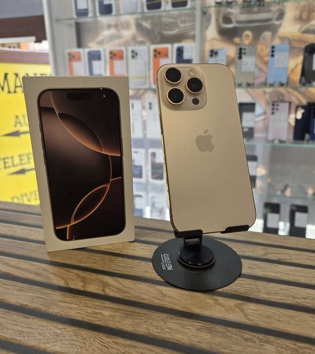 iPhone 16 Pro 128GB. Baterie 100%