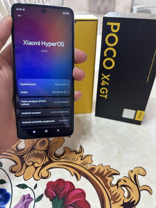 Poco x4 gt 8/256gb