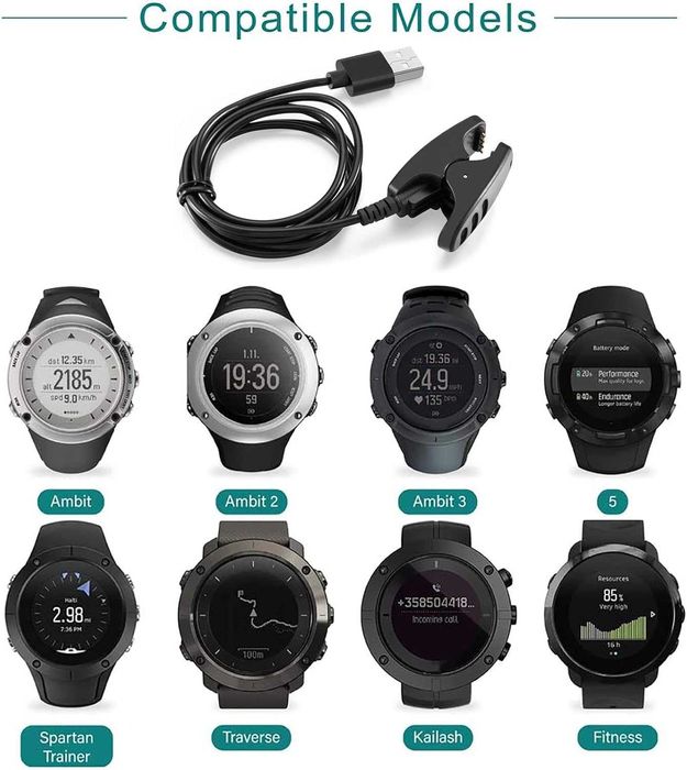 Зарядно/кабел Suunto 3 5 Spartan Trainer Ambit 1 2 3 Kailash Traverse