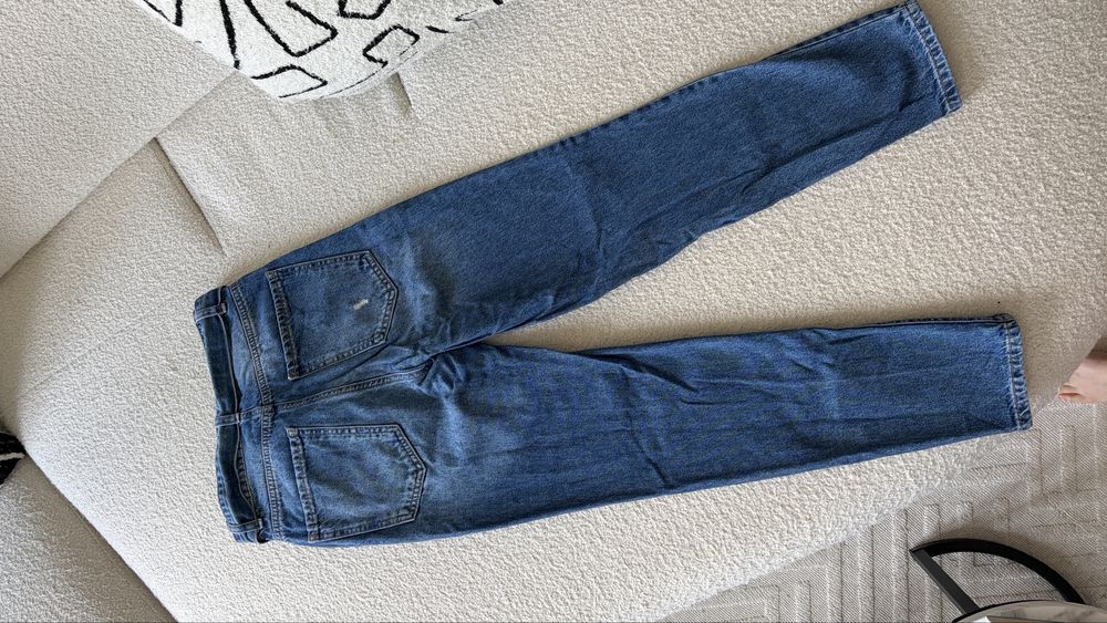 Дамски дънки с колан LC Waikiki размер 34 XXS/XS, модел mom