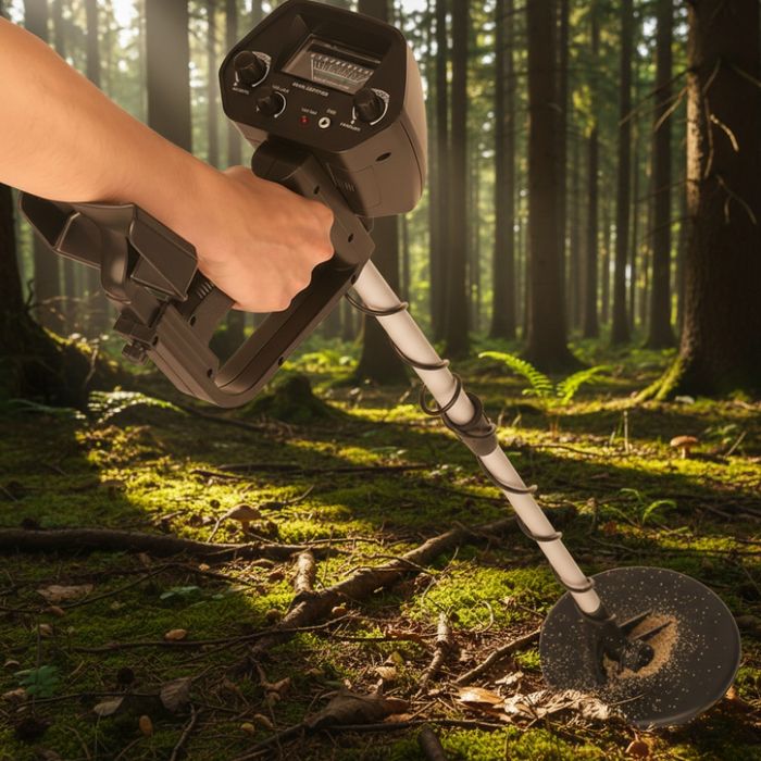 Водоустойчив металотърсач за злато, сребро, монети и съкровища K-1374