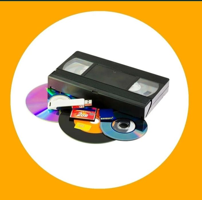 Оцифровка видеокассет  перезапсиь