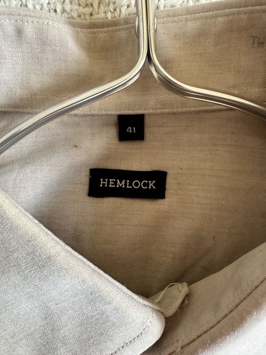 Мужская рубашка однотонная