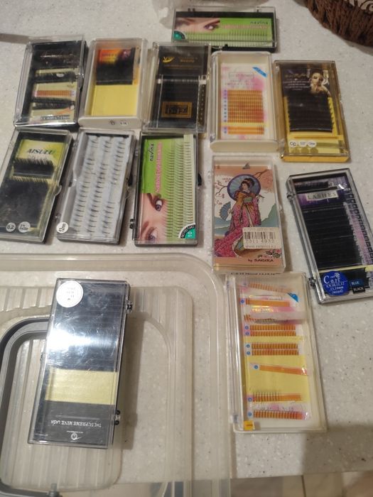 Продам все для наращивания ресниц