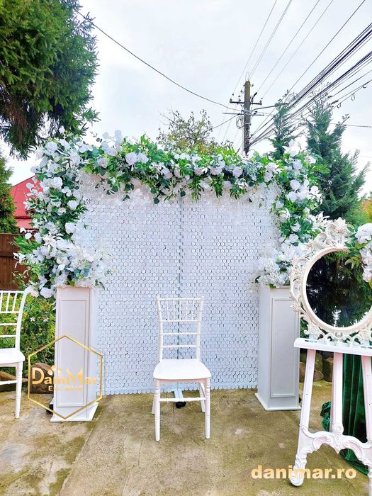 Decor nuntă biserică | decor acasă mireasă | decor cununie civilă