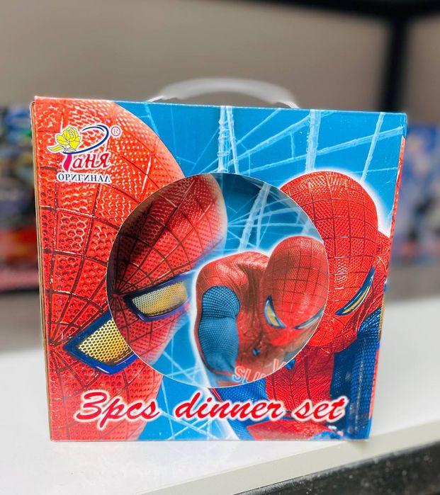 Детский набор посуды 3 в 1