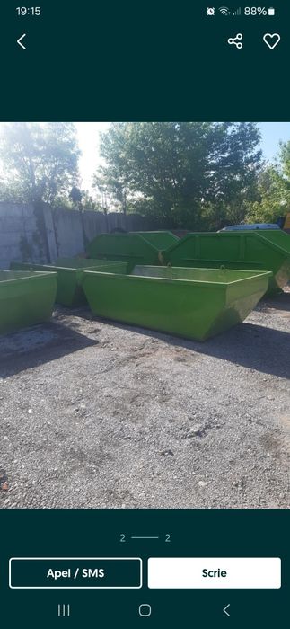 Transport container / moloz / nisip