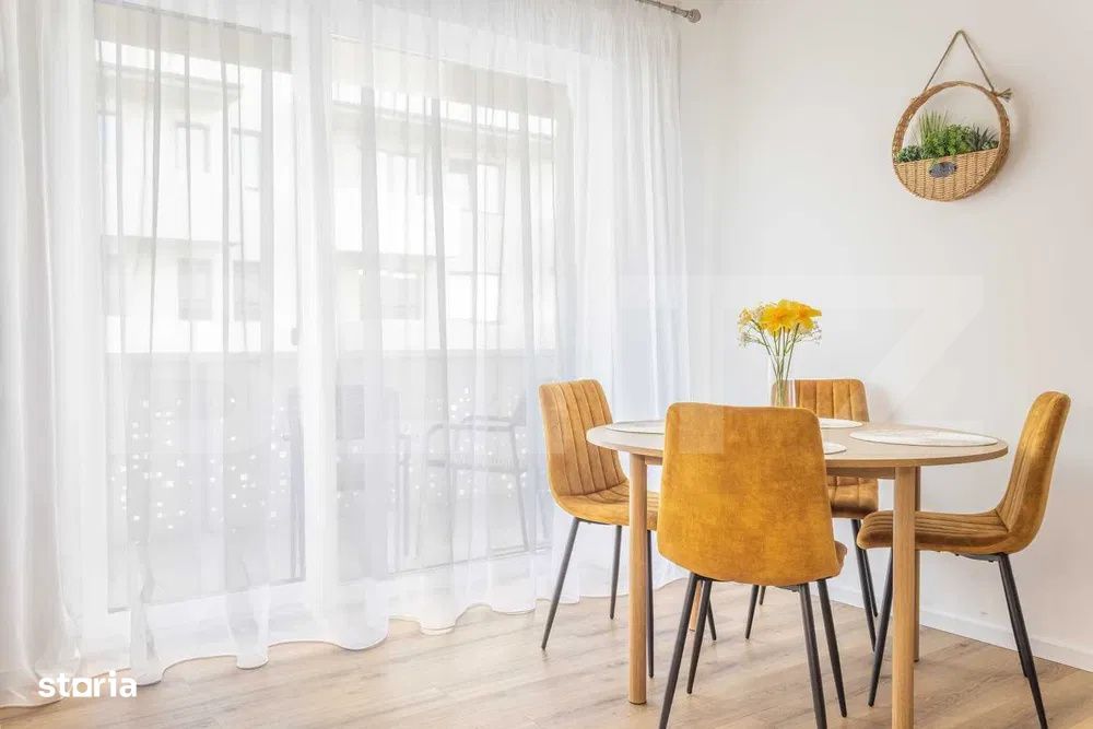 Apartament cu 2 camere, prima inchiriere in complex nou, zona Apahida