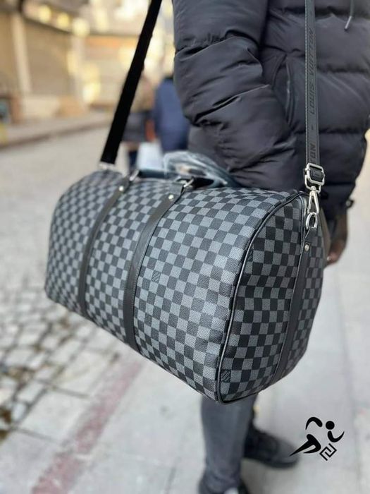 Genti voiaj unisex, diverse nuanțe, saculet, etichetă, curea detasabil