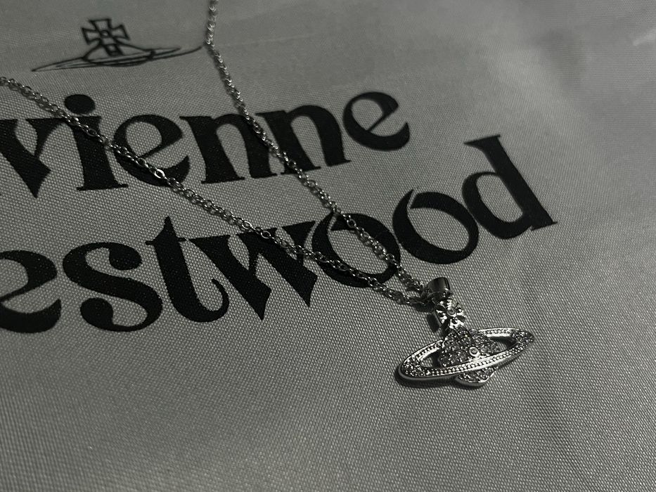Vivienne Westwood Saturn Iced Out