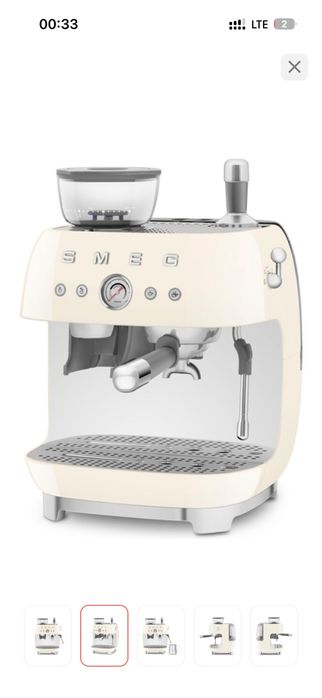 Кофемашина Smeg EGF03BLEU черный