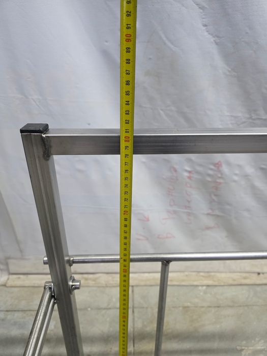 Немска хлебарска транспортна количка от неръждаема стомана