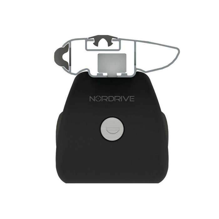 Алуминиеви греди багажник Nordrive Silenzio Rail L 127см