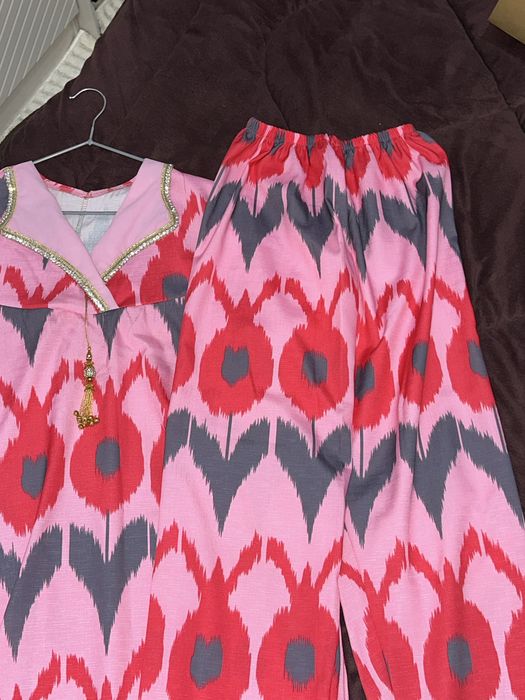 Адрас куйлак,  келинча куйлак , платье в адрас .