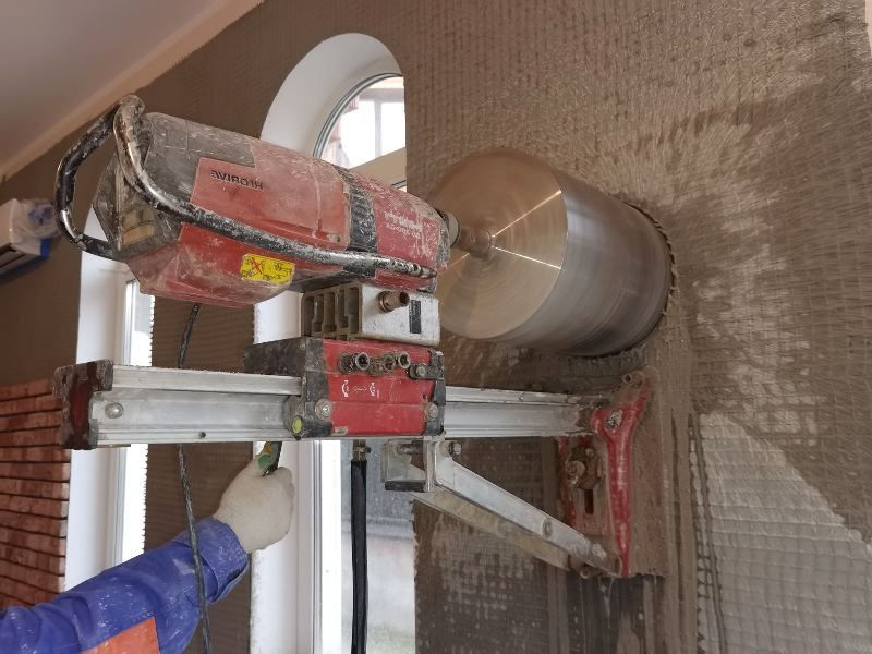 Алмазный бурение  Beton va gisht teshish