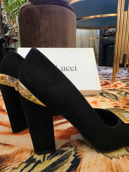 Официални обувки Pier Lucci велур