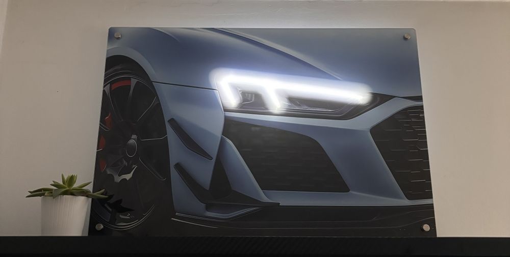 Tablou Auto Led  Masini