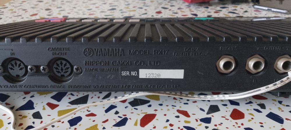 Yamaha RX17 Digital Rhythm Programmer,