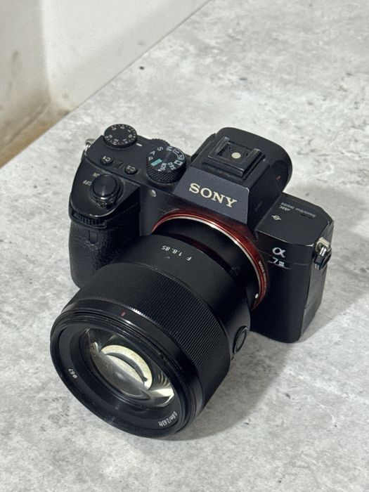 Sony Alpha III camera
