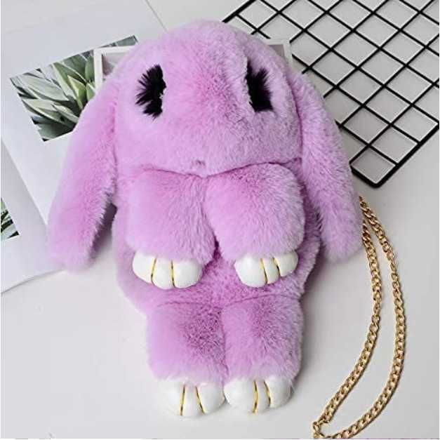 Заек раница / чанта . Детска раничка плюшено зайче .