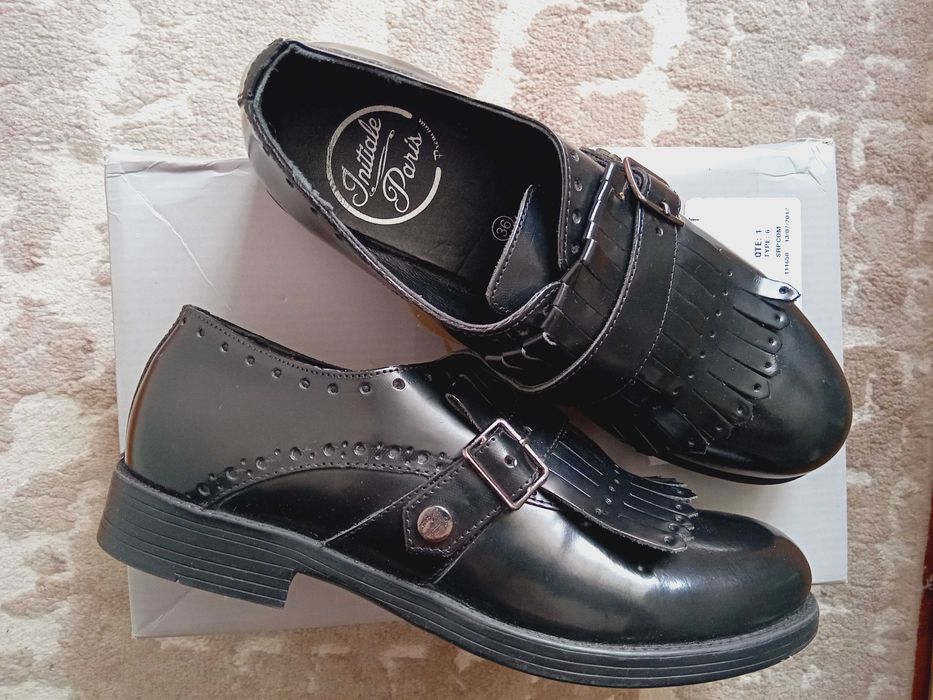 Нови естествена кожа N36 лоуфъри