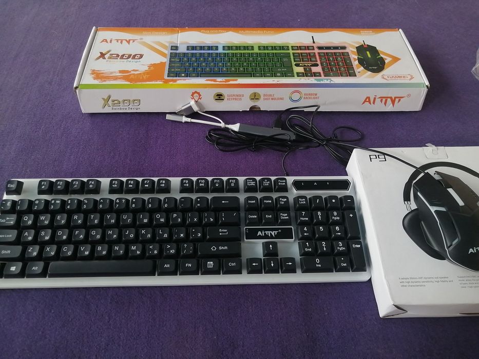 Klaviatura va sichqoncha yangi